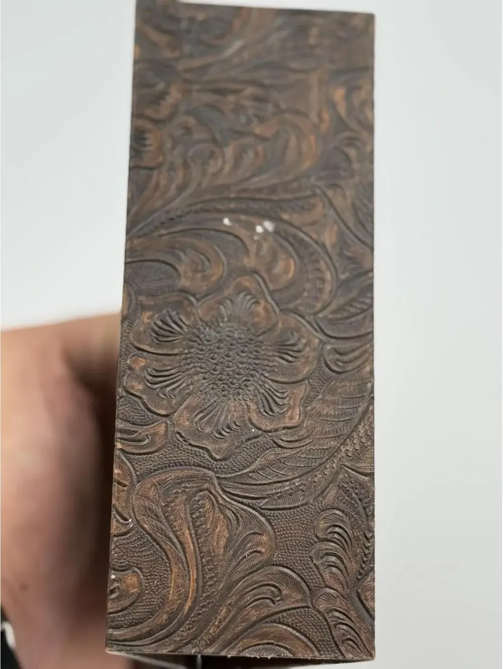 Rare Arizona 75th Anniversary Art Engraved Copper Style Napkin Holder